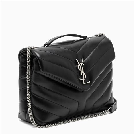 ysl loulou small silver